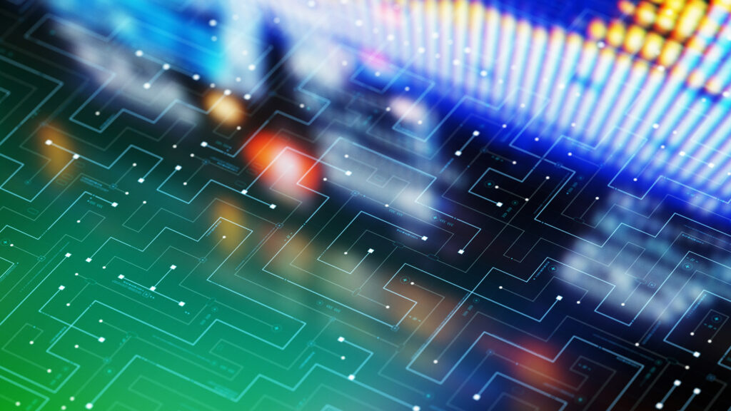 Digital maze display