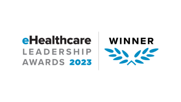 eHealthcare Leadership Awards 2023 winner logo