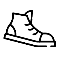 Sneaker hightop icon