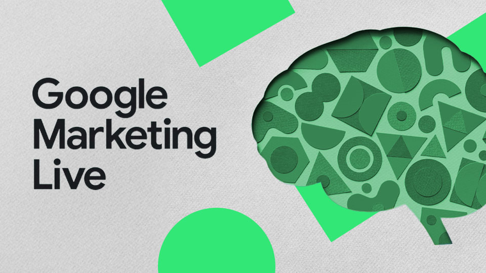 Google Marketing Live 2025 header with Rise fractiles