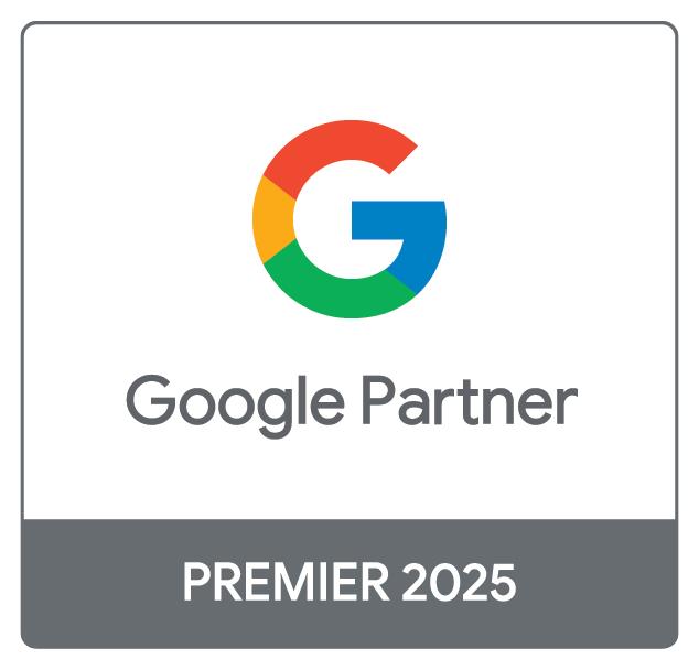 Google Premier Partner 2025 badge Google Premier Partner 2025 badge