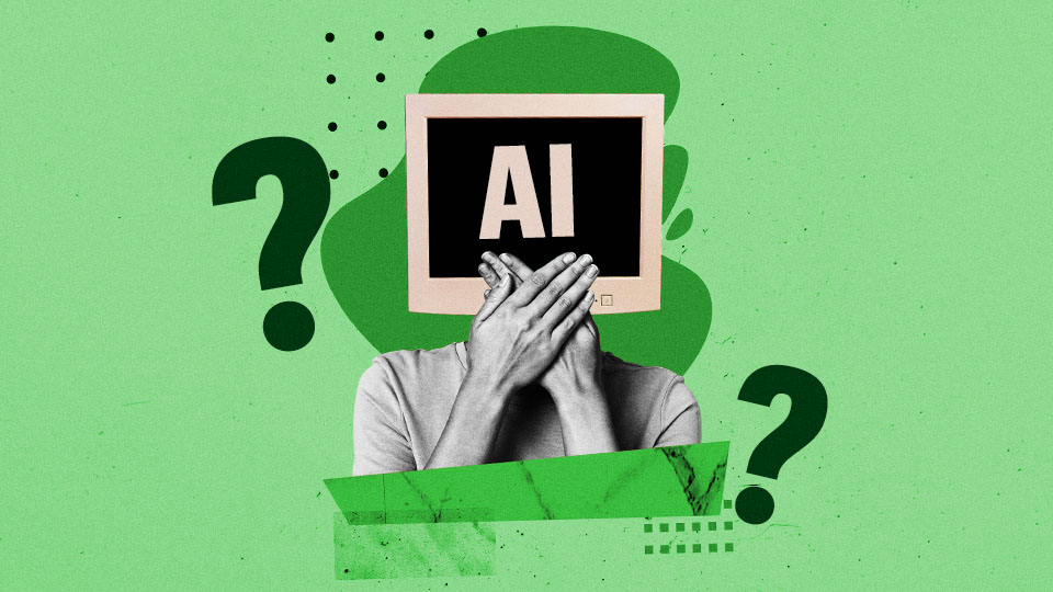 AI gasping and being questioned