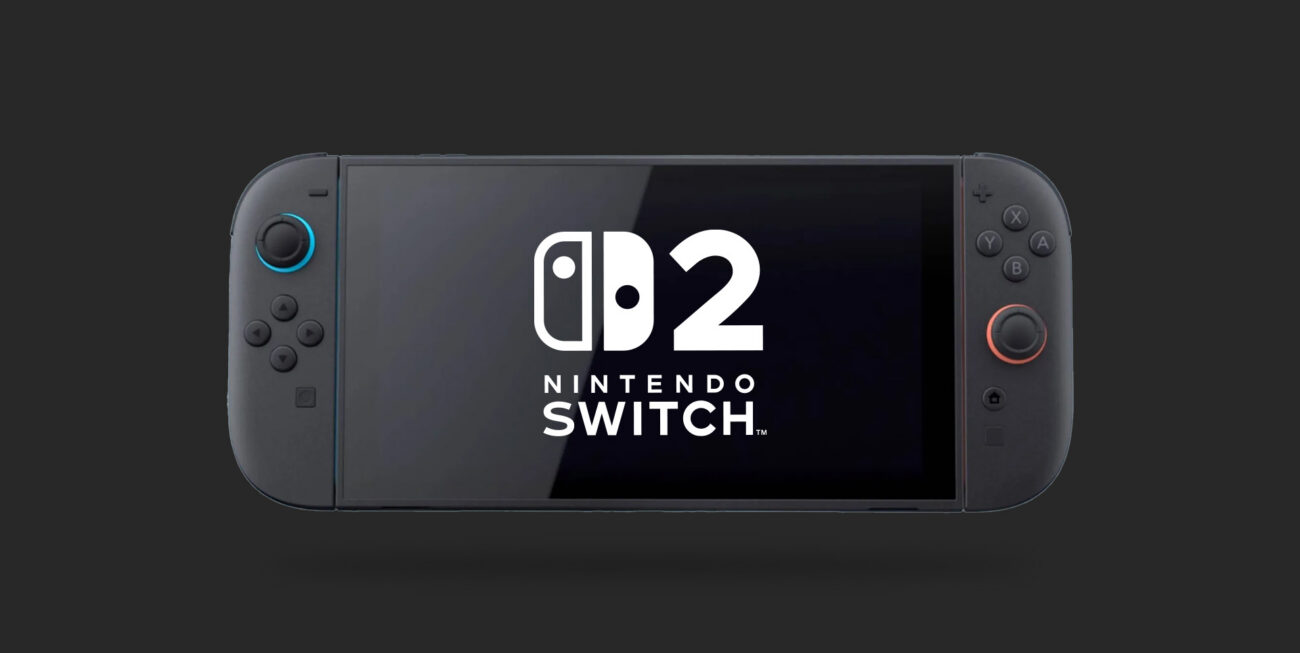 A Nintendo Switch 2 on a black background