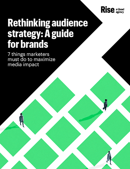 Rethinking audience strategy: A guide for brands cover of PDF file
