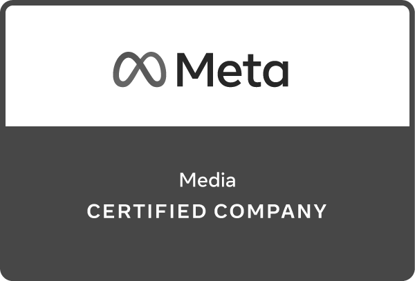Meta Media Certified Company Badge