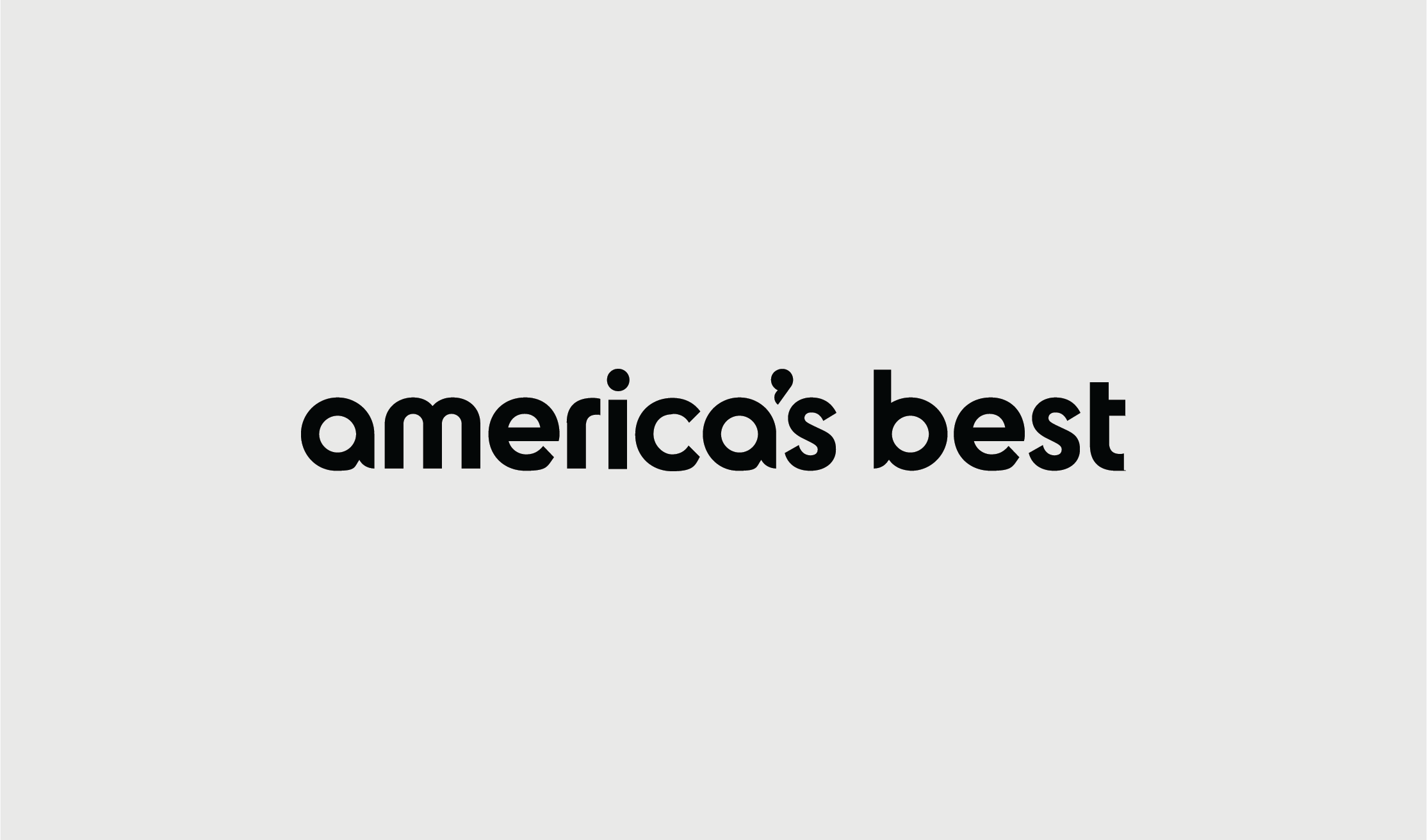 America's Best logo on a grey background