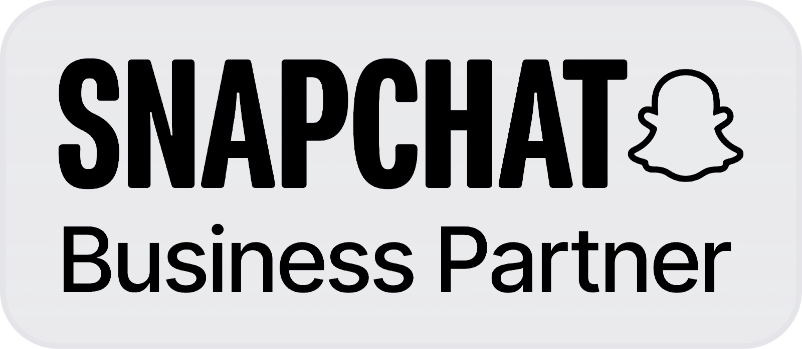 Snapchat Business Partner Badge